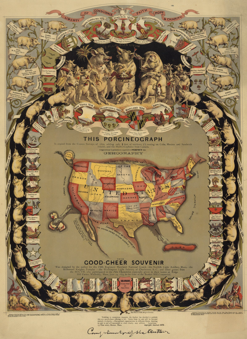 Illustration for article titled These Rarely Seen Maps Turn Earth Into A Land From A Fantasy Novel